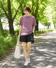 【 MOOMIN / ムーミン 】 ドライタッチ　メッシュ　Tシャツ　吸水速乾　WNI