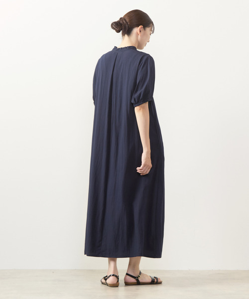 MELROSE claire(メルローズ クレール)の「【フラワーPT&無地アソートワンピース】(ワンピース・レディース・モカ/ネイビー/ブルー/ボルドー・FREE)」の10枚目の写真