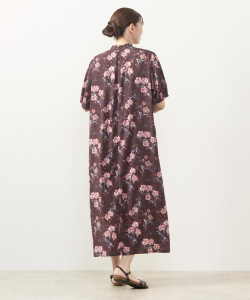 MELROSE claire(メルローズ クレール)の「【フラワーPT&無地アソートワンピース】(ワンピース・レディース・モカ/ネイビー/ブルー/ボルドー・FREE)」の22枚目の写真