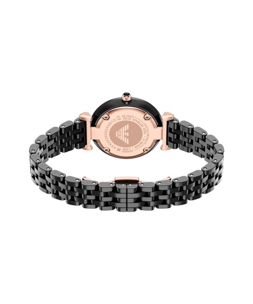 EMPORIO ARMANI（エンポリオアルマーニ）の「エンポリオ・アルマーニ 腕時計 レディース アナログ セラミック AR70021（アナログ腕時計・レディース・ブラック・FREE）」の3枚目の写真