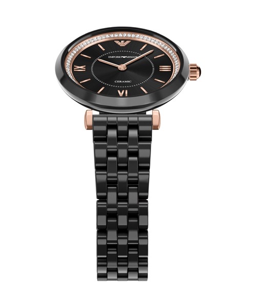 EMPORIO ARMANI（エンポリオアルマーニ）の「エンポリオ・アルマーニ 腕時計 レディース アナログ セラミック AR70021（アナログ腕時計・レディース・ブラック・FREE）」の7枚目の写真
