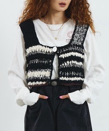 mag.by c/HAND KNIT VEST
