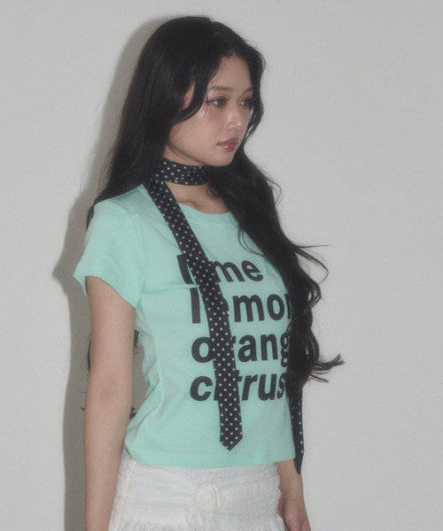 dispark（ディスパーク）の「DISPARK/【26年春夏新作】citrus T（Tシャツ/カットソー・レディース・イエロー/グリーン系その他・FREE）」の16枚目の写真