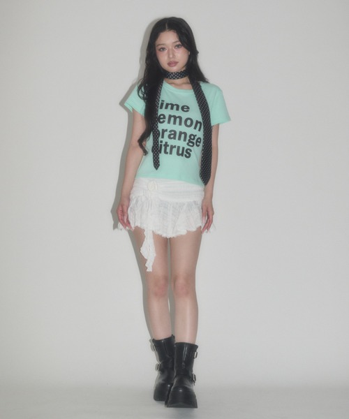 dispark（ディスパーク）の「DISPARK/【26年春夏新作】citrus T（Tシャツ/カットソー・レディース・イエロー/グリーン系その他・FREE）」の5枚目の写真