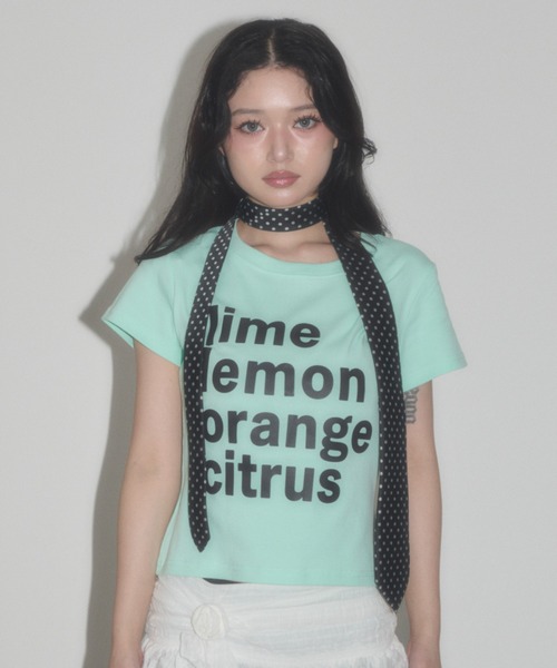 dispark（ディスパーク）の「DISPARK/【26年春夏新作】citrus T（Tシャツ/カットソー・レディース・イエロー/グリーン系その他・FREE）」の13枚目の写真