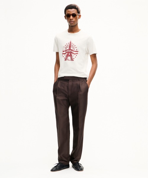 KENZO(ケンゾー)の「93KENZO EIFFEL TOWER DESIGN SLIM T-SHIRT(Tシャツ/カットソー・メンズ・グレー系その他・SMALL)」の2枚目の写真