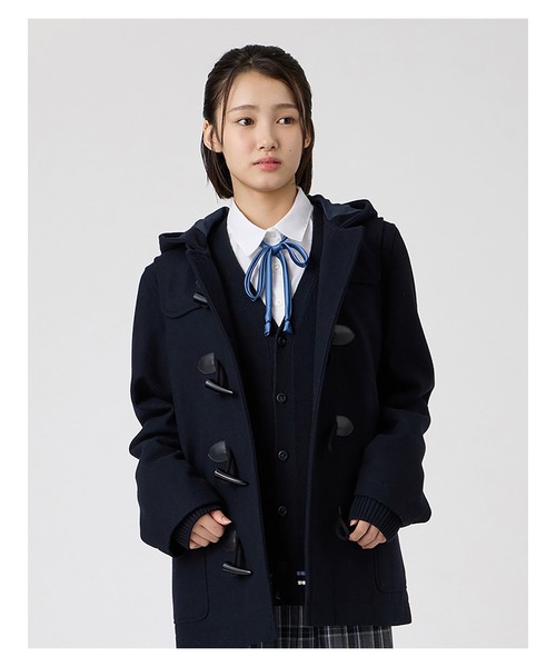 EASTBOY(イーストボーイ)の「ダッフルコート 制服 スクールコート 中学生 高校生(ダッフルコート・キッズ・ネイビー・11号/9号/13号/7号)」の3枚目の写真