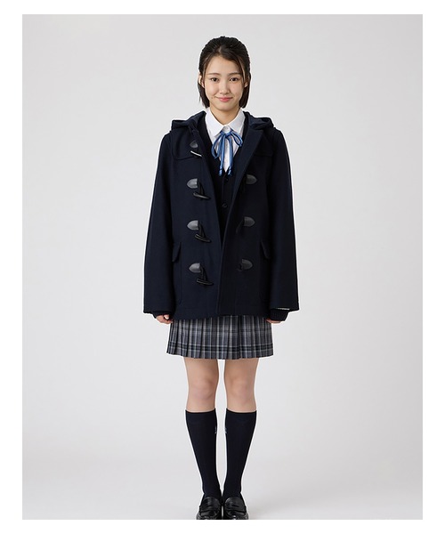 EASTBOY(イーストボーイ)の「ダッフルコート 制服 スクールコート 中学生 高校生(ダッフルコート・キッズ・ネイビー・11号/9号/13号/7号)」の5枚目の写真