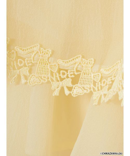 SNIDEL(スナイデル)の「【SNIDEL×近沢レース店】コラボチュニック(その他トップス・レディース・イエロー/オフホワイト/ブラック・F)」の15枚目の写真