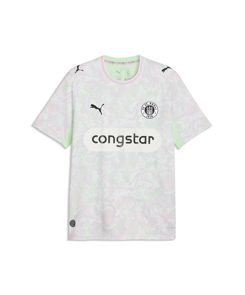 PUMA(プーマ)の「PUMA プーマ メンズ 2026-27 FCザンクトパウリ サード レプリカ 半袖 ユニフォ(Tシャツ/カットソー・メンズ・ライトグリーン系・SMALL/X-LARGE/LARGE/MEDIUM)」の5枚目の写真