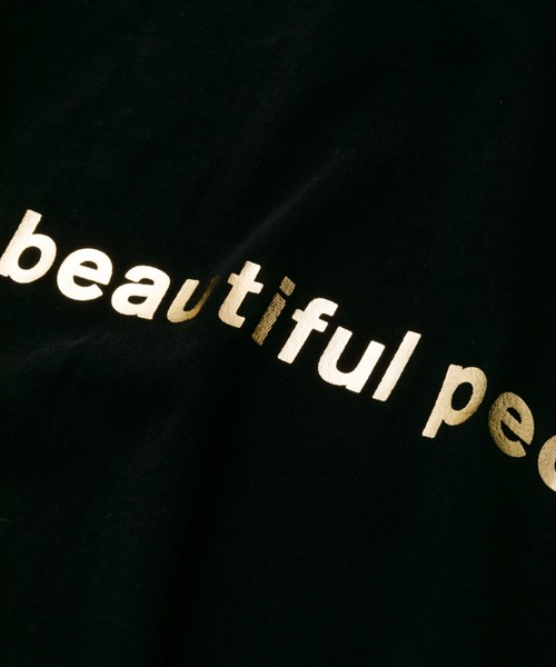 beautiful people（ビューティフルピープル）の「hight twist jersey regular-fit back foil print T-shirts（Tシャツ/カットソー・レディース・ブラック・38）」の11枚目の写真