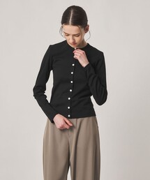<Steven Alan>コットン フライス カーディガン