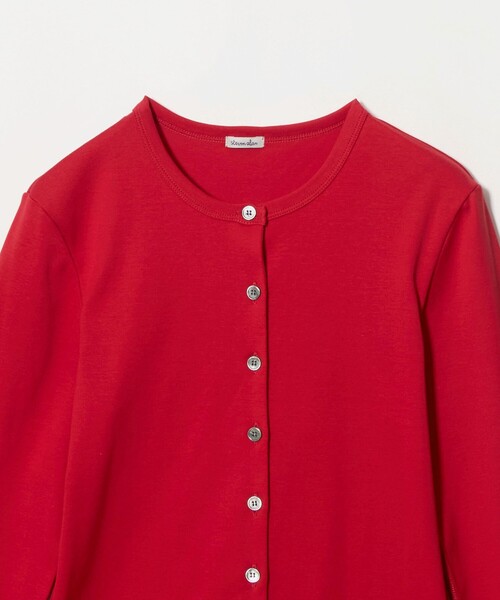Steven Alan(スティーブンアラン)の「<Steven Alan>コットン フライス カーディガン(カーディガン/ボレロ・レディース・ライム/オフホワイト/レッド/ブラウン系/ブラック・FREE)」の18枚目の写真