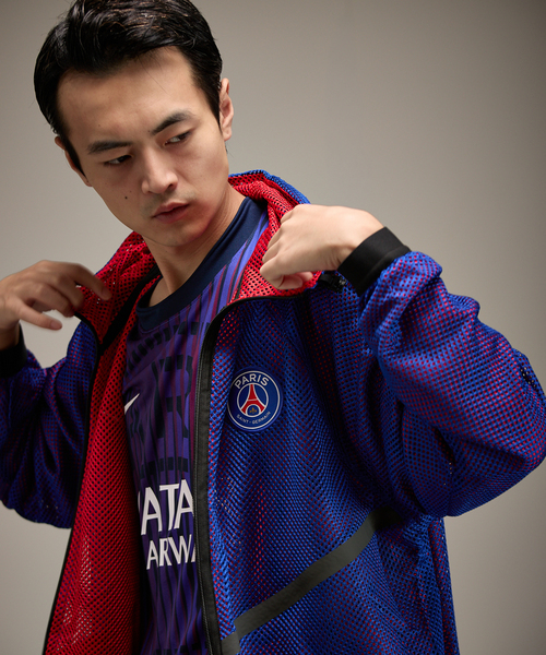 NIKE（ナイキ）の「【NIKE / ナイキ】PSG M NK ANTHEM JKT KMC（その他アウター・メンズ・ネイビー・MEDIUM/LARGE/X-LARGE/XX-LARGE/SMALL）」の7枚目の写真