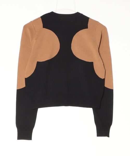 Orla Kiely(-)の「グランドペタル カーディガン(カーディガン/ボレロ・レディース・ブラック・36/S)」の15枚目の写真