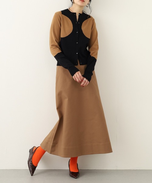 Orla Kiely(-)の「グランドペタル カーディガン(カーディガン/ボレロ・レディース・ブラック・36/S)」の8枚目の写真