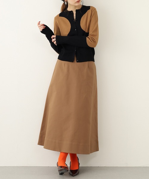 Orla Kiely(-)の「グランドペタル カーディガン(カーディガン/ボレロ・レディース・ブラック・36/S)」の9枚目の写真