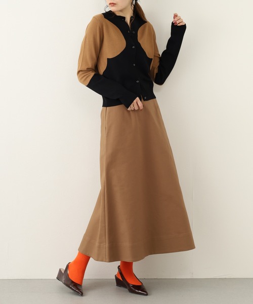 Orla Kiely(-)の「グランドペタル カーディガン(カーディガン/ボレロ・レディース・ブラック・36/S)」の10枚目の写真