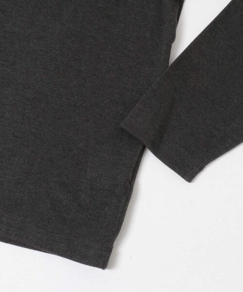 URBAN RESEARCH DOORS(アーバンリサーチドアーズ)の「タートルネック スムース ロングスリーブTシャツ(Tシャツ/カットソー・メンズ・ブラウン/チャコールグレー・LARGE/MEDIUM)」の14枚目の写真