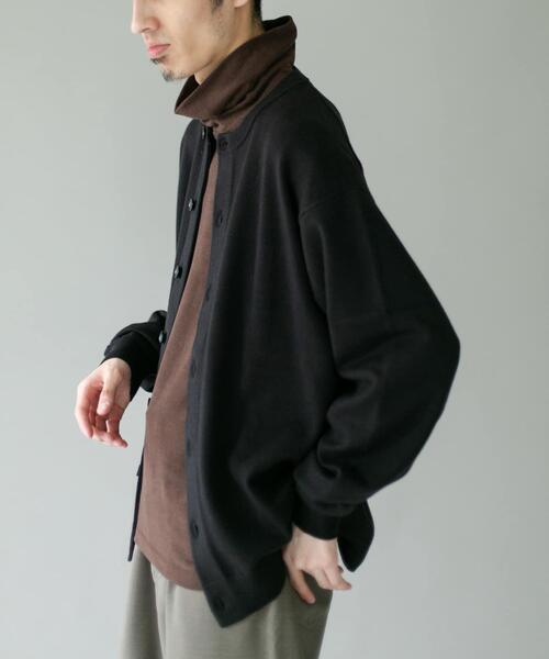 URBAN RESEARCH DOORS(アーバンリサーチドアーズ)の「タートルネック スムース ロングスリーブTシャツ(Tシャツ/カットソー・メンズ・ブラウン/チャコールグレー・LARGE/MEDIUM)」の17枚目の写真
