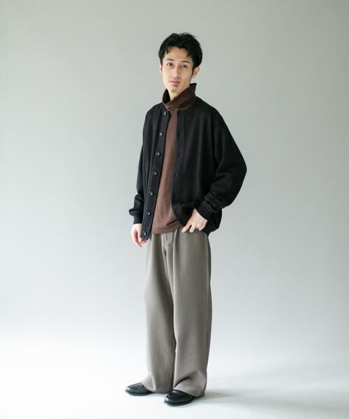 URBAN RESEARCH DOORS(アーバンリサーチドアーズ)の「タートルネック スムース ロングスリーブTシャツ(Tシャツ/カットソー・メンズ・ブラウン/チャコールグレー・LARGE/MEDIUM)」の18枚目の写真