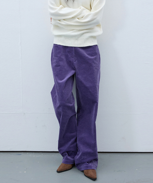 MICHIKO LONDON(ミチコ ロンドン)の「ヴィンテージコーデュロイパンツ バイオレット(その他パンツ・レディース・その他・SMALL/MEDIUM/LARGE)」の1枚目の写真