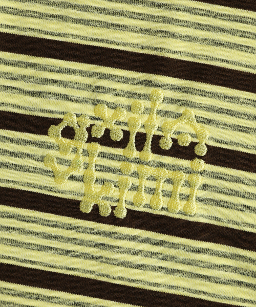 MENASOO（ミナス）の「Vintage Stripe Rugby T Shirt_Yellow（ポロシャツ・レディース・イエロー・1/2）」の17枚目の写真