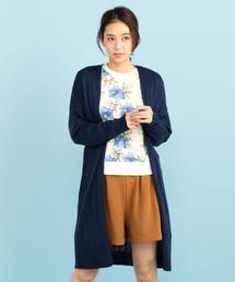 RAY CASSIN | ワイドリブロングカーデ(カーディガン/ボレロ)