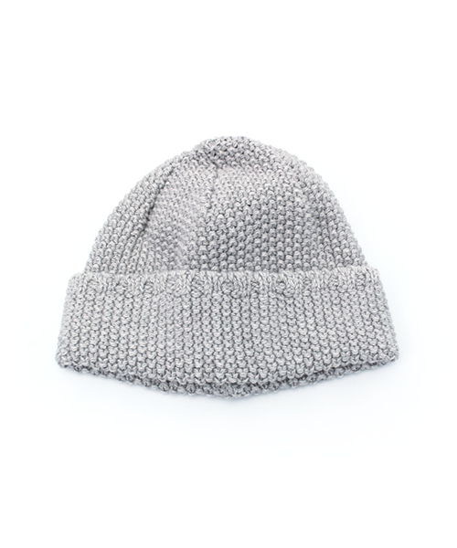 URBAN RESEARCH Sonny Label（アーバンリサーチサニーレーベル）の「Sonny Label リサイクルコットンニットキャップ（ニットキャップ/ビーニー・レディース・ネイビー/ライトグレー・ONE）」の2枚目の写真