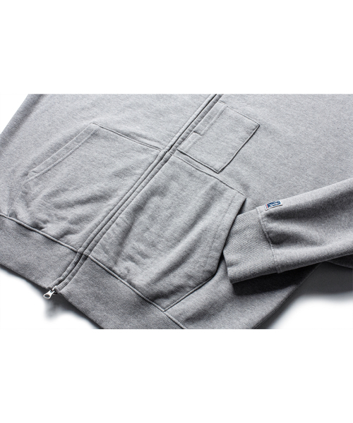 THE RESQ（ザーレスキュー）の「CLASSIC PATINA SWEAT TRACK JACKET [ATHLETIC GREY]（ナイロンジャケット・レディース・その他・MEDIUM/LARGE/X-LARGE）」の6枚目の写真