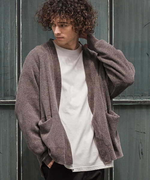 mcg3913-Mole Cardigan ニットカーディガン(A75926cmb)（カーディガン