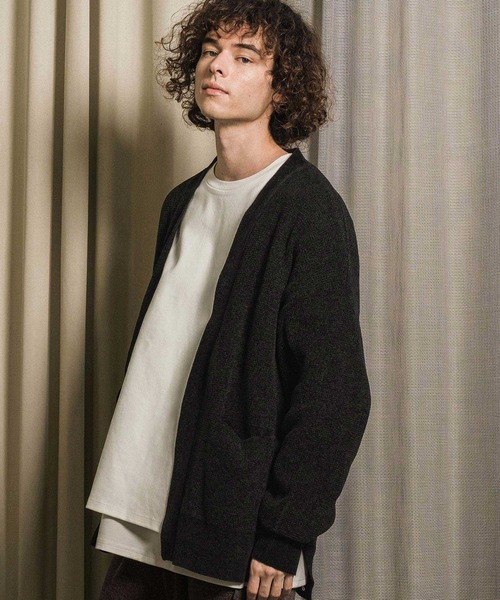 mcg3913-Mole Cardigan ニットカーディガン(A75926cmb)（カーディガン