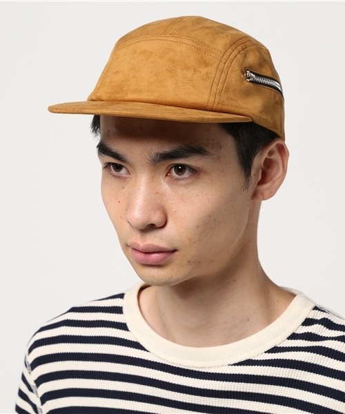 WEGO（ウィゴー）の「WEGO/フェイクスエードジェットキャップ（キャップ・メンズ・その他1/ブラック/キャメル・FREE）」の13枚目の写真