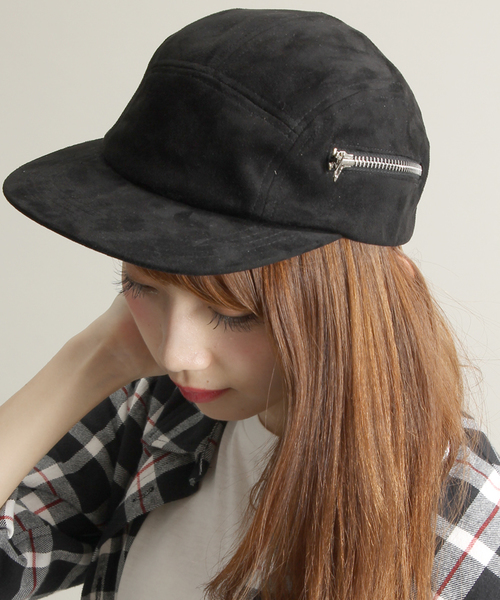 WEGO（ウィゴー）の「WEGO/フェイクスエードジェットキャップ（キャップ・メンズ・その他1/ブラック/キャメル・FREE）」の11枚目の写真