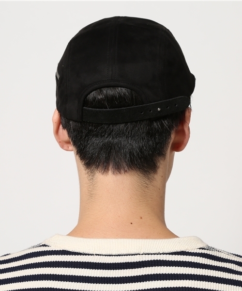 WEGO（ウィゴー）の「WEGO/フェイクスエードジェットキャップ（キャップ・メンズ・その他1/ブラック/キャメル・FREE）」の5枚目の写真