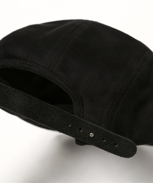 WEGO（ウィゴー）の「WEGO/フェイクスエードジェットキャップ（キャップ・メンズ・その他1/ブラック/キャメル・FREE）」の7枚目の写真