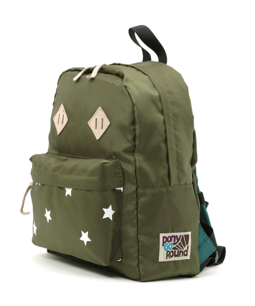 URBAN RESEARCH DOORS（アーバンリサーチドアーズ）の「PONY GO ROUND STAR BACK PACK（バックパック/リュック・キッズ・カーキ/キャメル・ONE）」の3枚目の写真