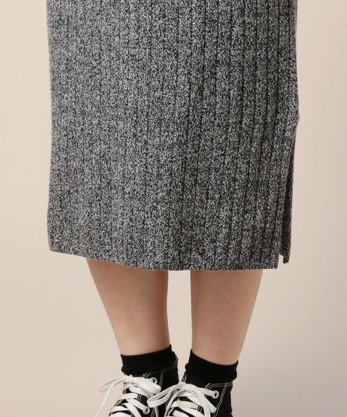 BEAUTY&YOUTH UNITED ARROWS(ビューティーアンドユースユナイテッドアローズ)の「BY ウール ワイドリブ ボトルネック ニットワンピース◆(ワンピース・レディース・オフホワイト/ダークグレー/その他1・FREE)」の9枚目の写真