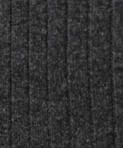 BEAUTY&YOUTH UNITED ARROWS(ビューティーアンドユースユナイテッドアローズ)の「BY ウール ワイドリブ ボトルネック ニットワンピース◆(ワンピース・レディース・オフホワイト/ダークグレー/その他1・FREE)」の6枚目の写真