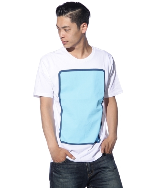 SARCASTIC（サキャスティック）の「S/S T RECTANGLE（Tシャツ
