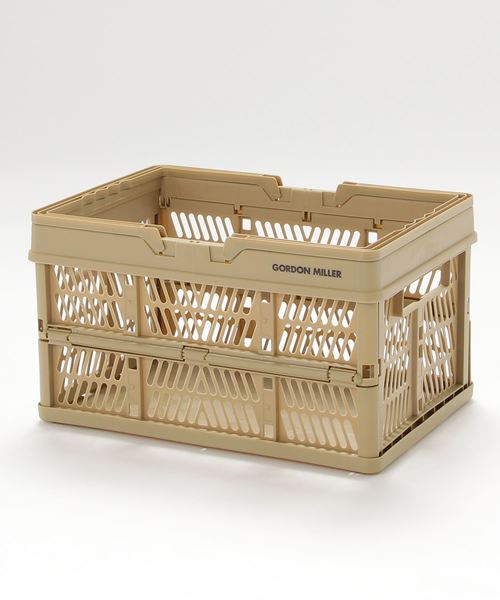 GORDON MILLER（ゴードンミラー）の「GORDON MILLER（ゴードンミラー） 折りたためる取っ手付きコンテナ L（アウトドアグッズ・レディース・ホワイト系その他/ブルー系その他/ブルー系その他2/ホワイト系その他2/カーキ/ダークグレー/グレー系その他/オリーブドラブ/サンドベージュ/ブラック・L）」の16枚目の写真