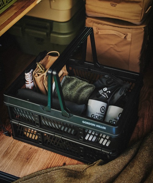 GORDON MILLER（ゴードンミラー） 折りたためる取っ手付きコンテナ L