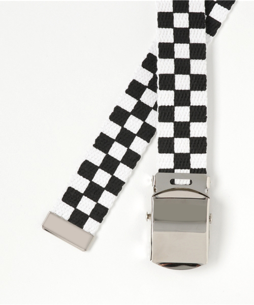 WEGO（ウィゴー）の「WEGO/チェッカーガチャベルト（ベルト・メンズ・レッド/ホワイト/グリーン/ピンク/パープル/イエロー/オレンジ・FREE）」の8枚目の写真