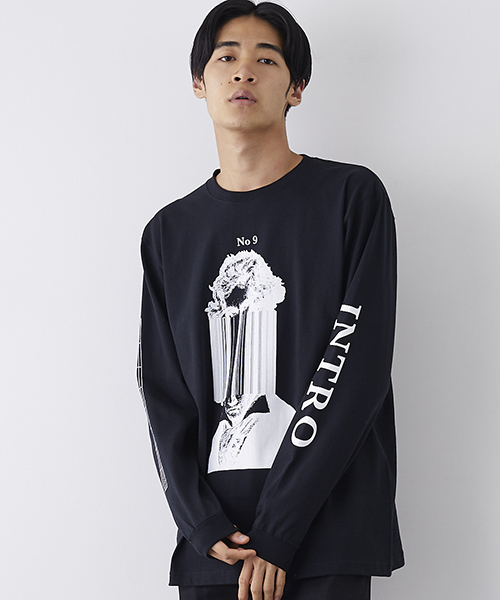 NUMBER (N)INE（ナンバーナイン）の「【NUMBER (N)INE】≪STUDIOUS限定≫別注グラフィックプリントロングスリーブTシャツ（Tシャツ/カットソー・メンズ・ブラック系その他/ホワイト/ホワイト系その他/ブラック・1/2/3）」の4枚目の写真