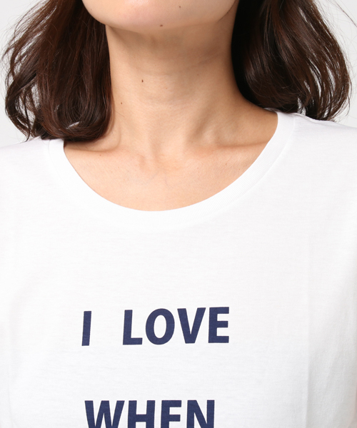 Deuxieme Classe（ドゥーズィエムクラス）の「26MARKET I LOVE TEE