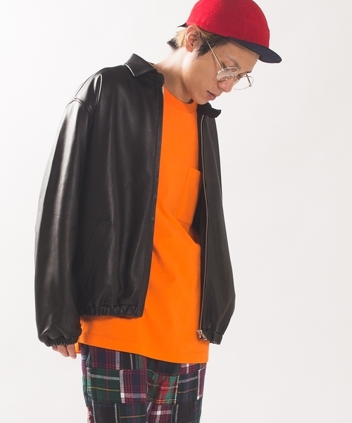 SHIPS BLUESTORE(シップスブルーストア)の「SHIPS BLUE STORE: レザードリズラーブルゾン■(ブルゾン・メンズ・ブラック・SMALL/MEDIUM/LARGE/X-LARGE)」の14枚目の写真