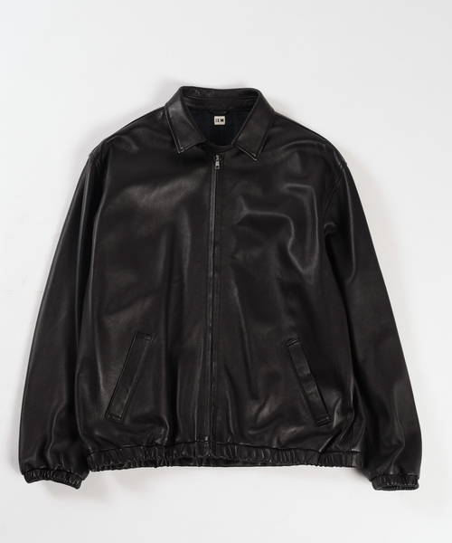 SHIPS BLUESTORE(シップスブルーストア)の「SHIPS BLUE STORE: レザードリズラーブルゾン■(ブルゾン・メンズ・ブラック・SMALL/MEDIUM/LARGE/X-LARGE)」の12枚目の写真