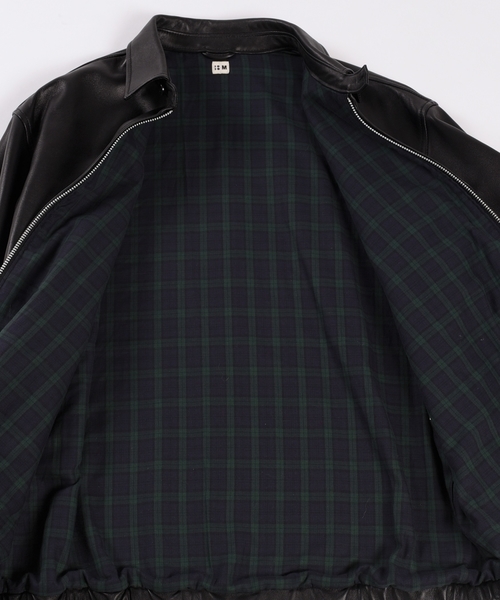 SHIPS BLUESTORE(シップスブルーストア)の「SHIPS BLUE STORE: レザードリズラーブルゾン■(ブルゾン・メンズ・ブラック・SMALL/MEDIUM/LARGE/X-LARGE)」の9枚目の写真