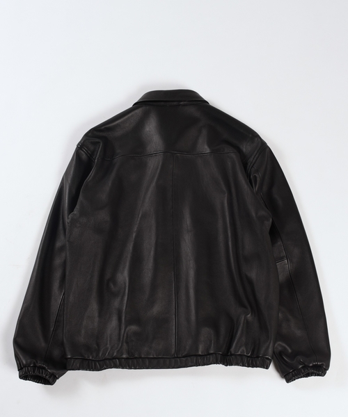 SHIPS BLUESTORE(シップスブルーストア)の「SHIPS BLUE STORE: レザードリズラーブルゾン■(ブルゾン・メンズ・ブラック・SMALL/MEDIUM/LARGE/X-LARGE)」の13枚目の写真