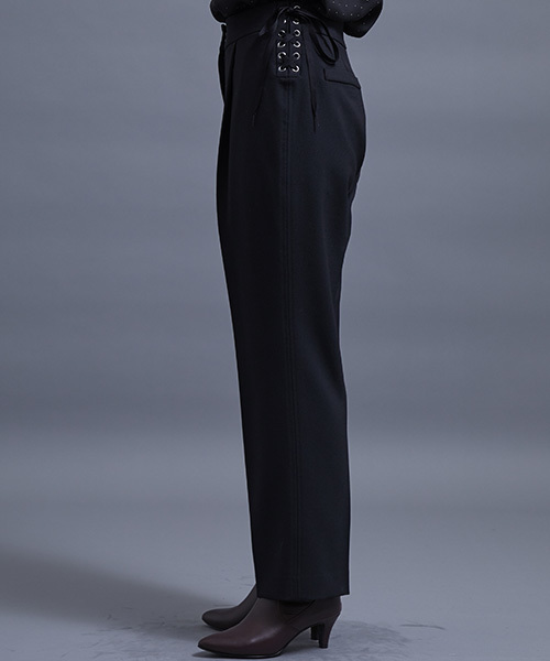 STUDIOUS（ステュディオス）の「サイドレースアップパンツ（その他パンツ・レディース・ブラウン/ブラック/ダークブラウン・0/1）」の18枚目の写真